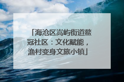海沧区嵩屿街道鳌冠社区：文化赋能，渔村变身文旅小镇